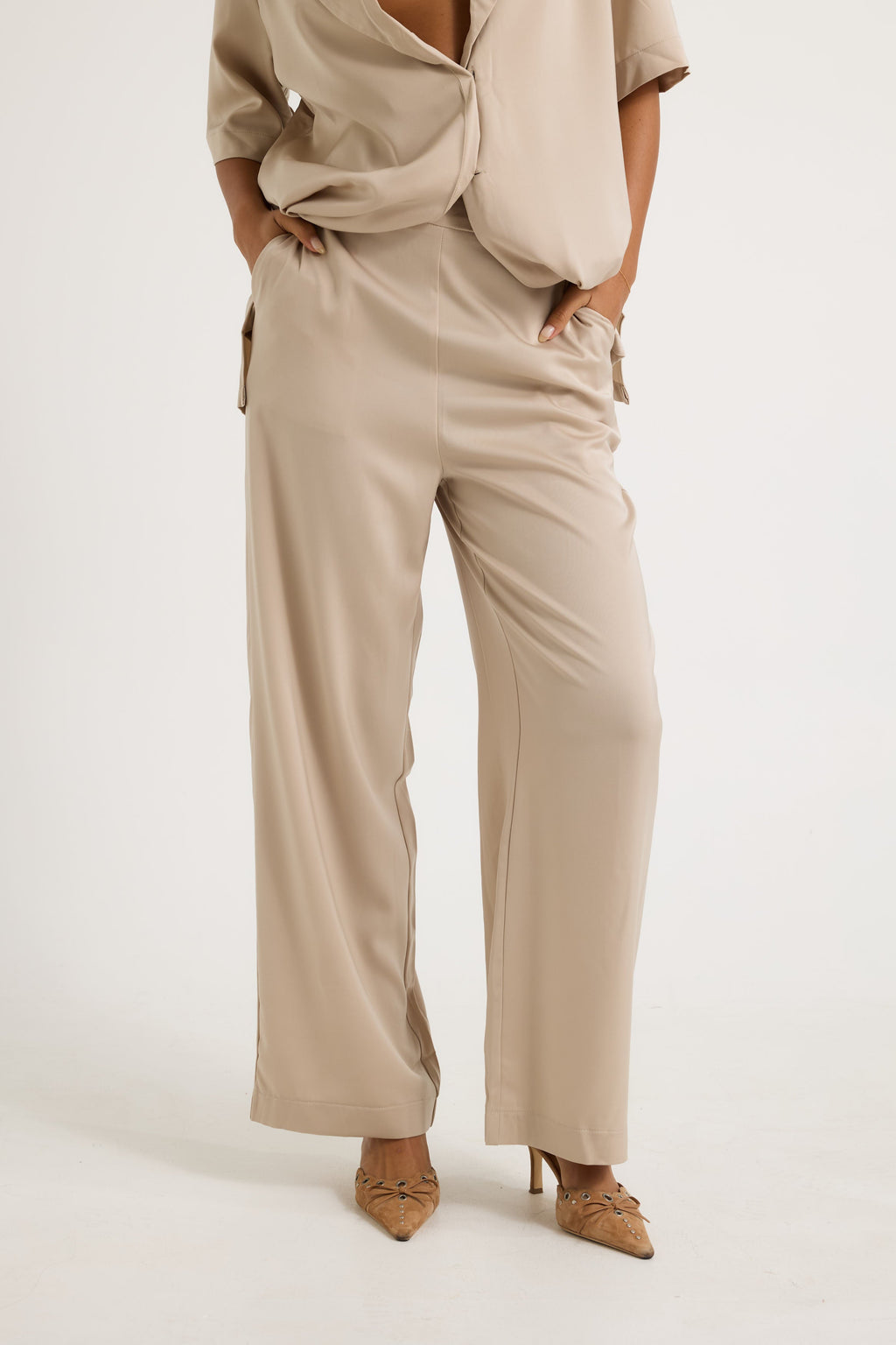 Zelda Pant Mocha - FINAL SALE