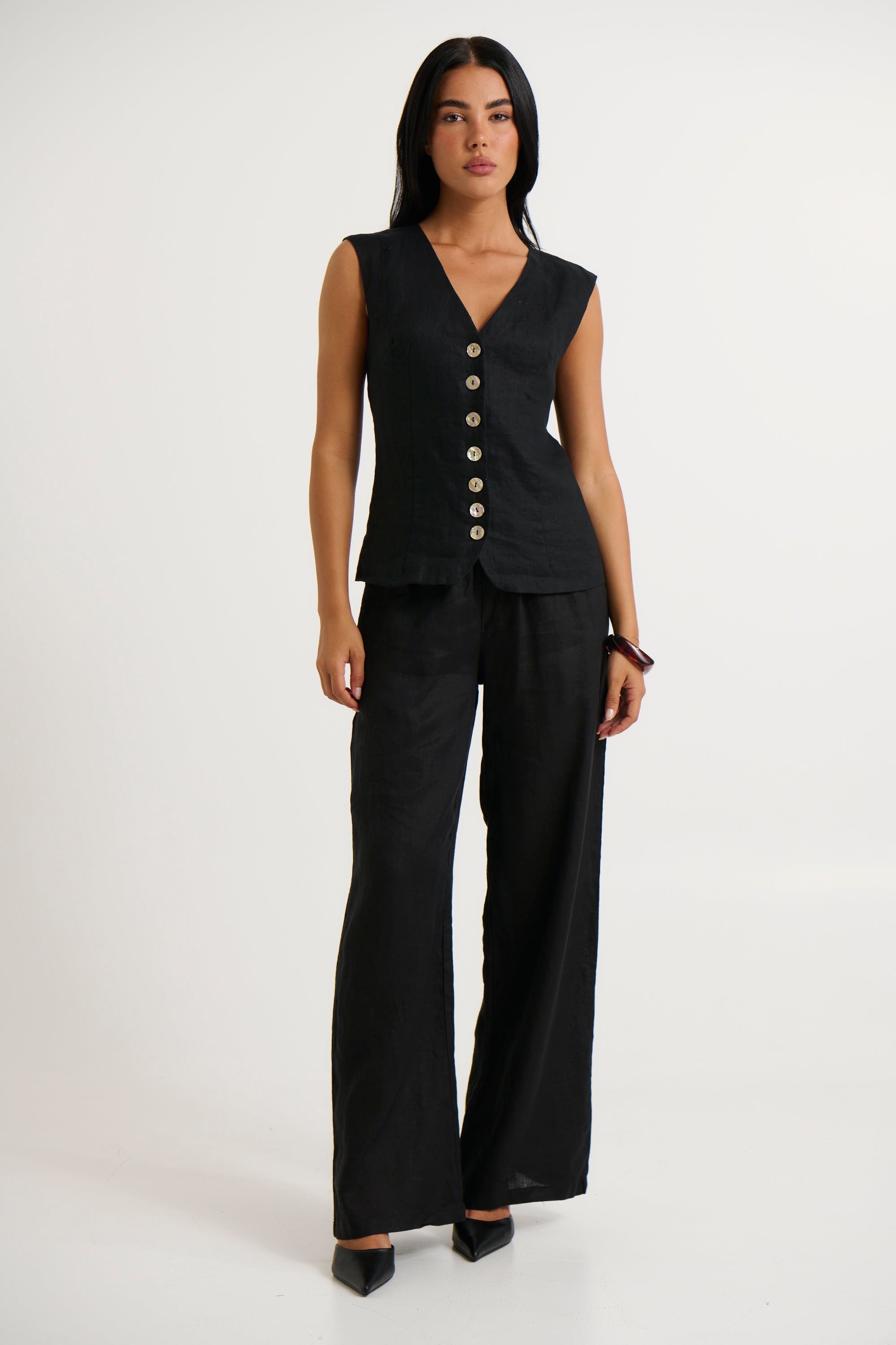 Adalee Pant Black - FINAL SALE