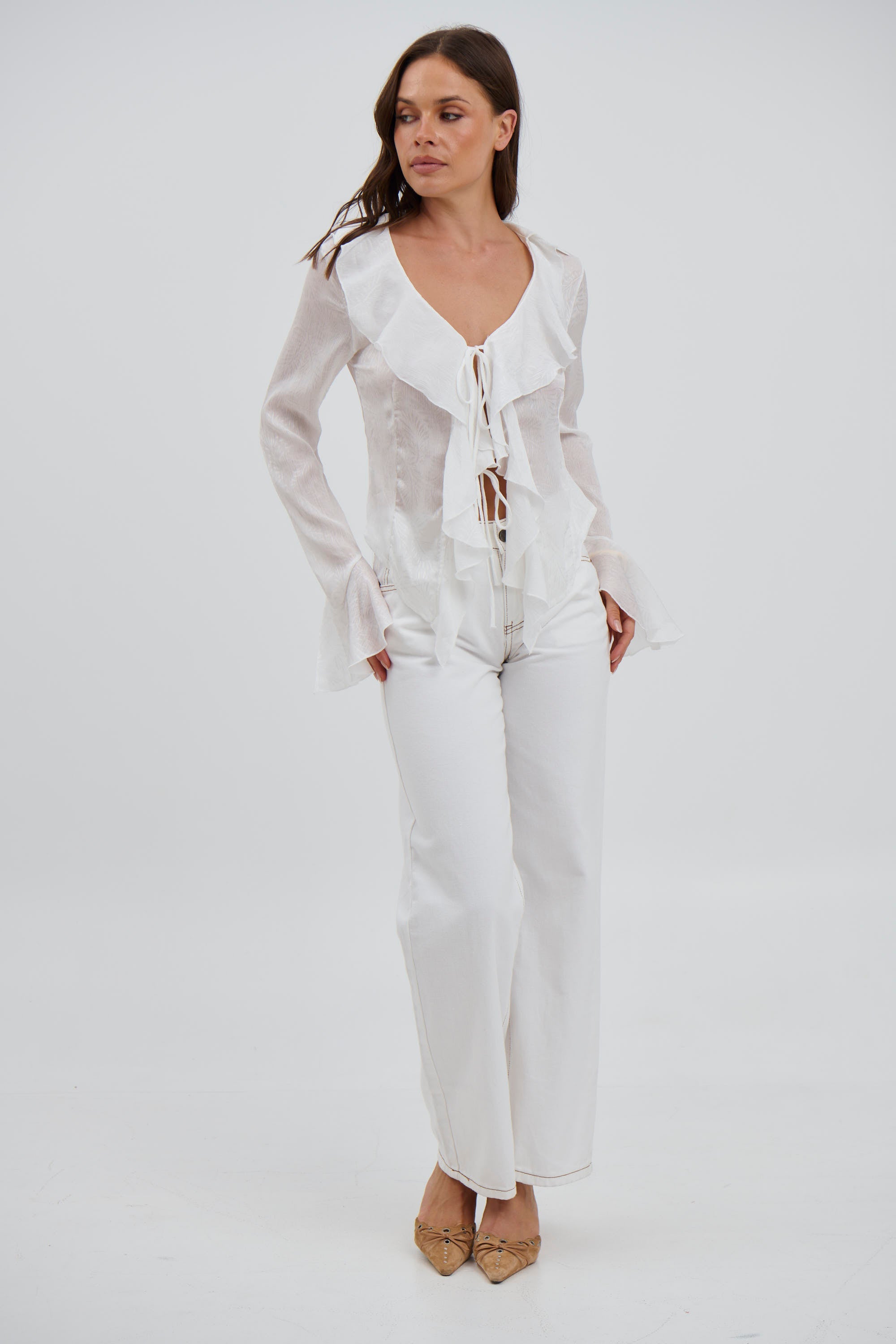 Marri Top White - FINAL SALE