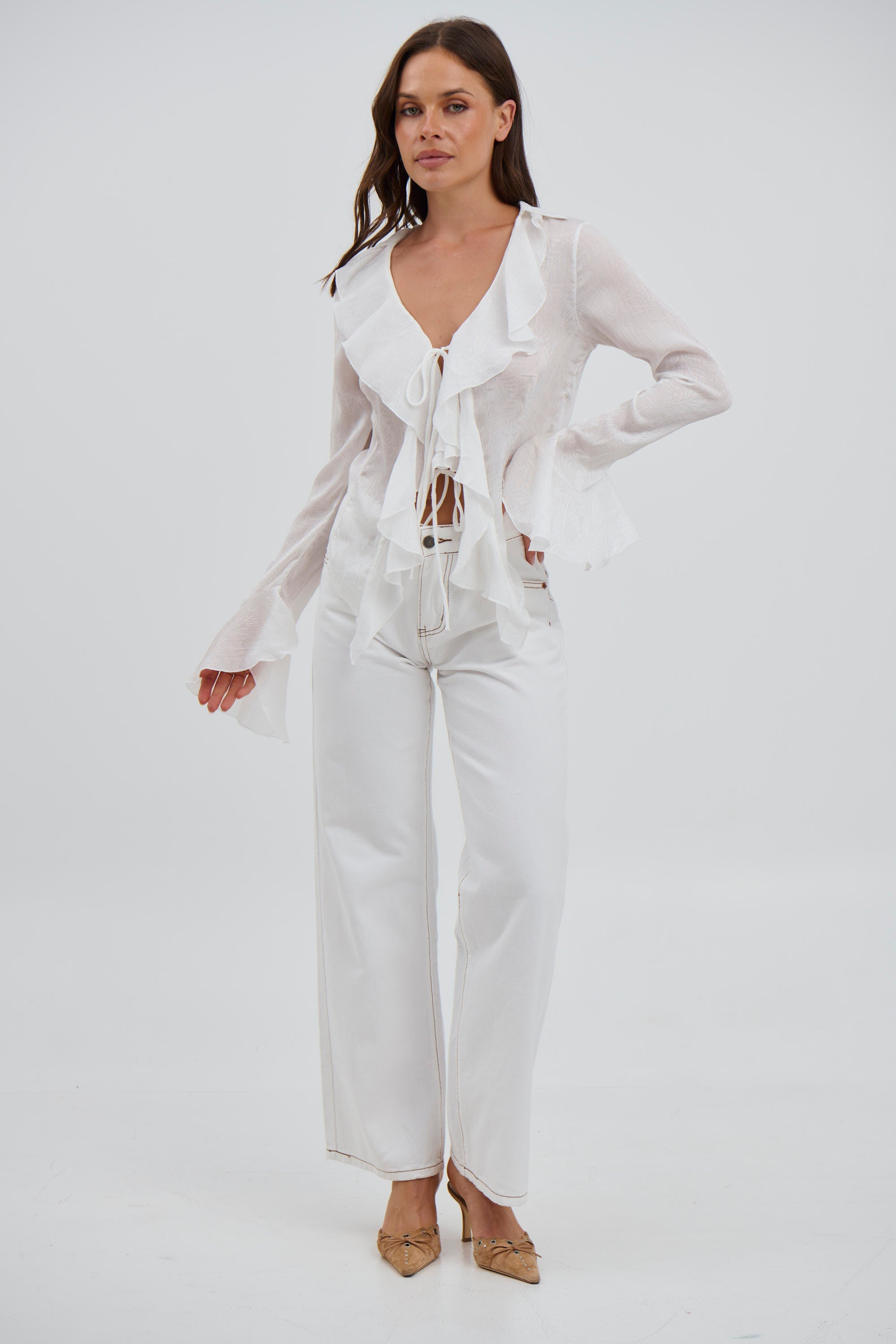Marri Top White - FINAL SALE