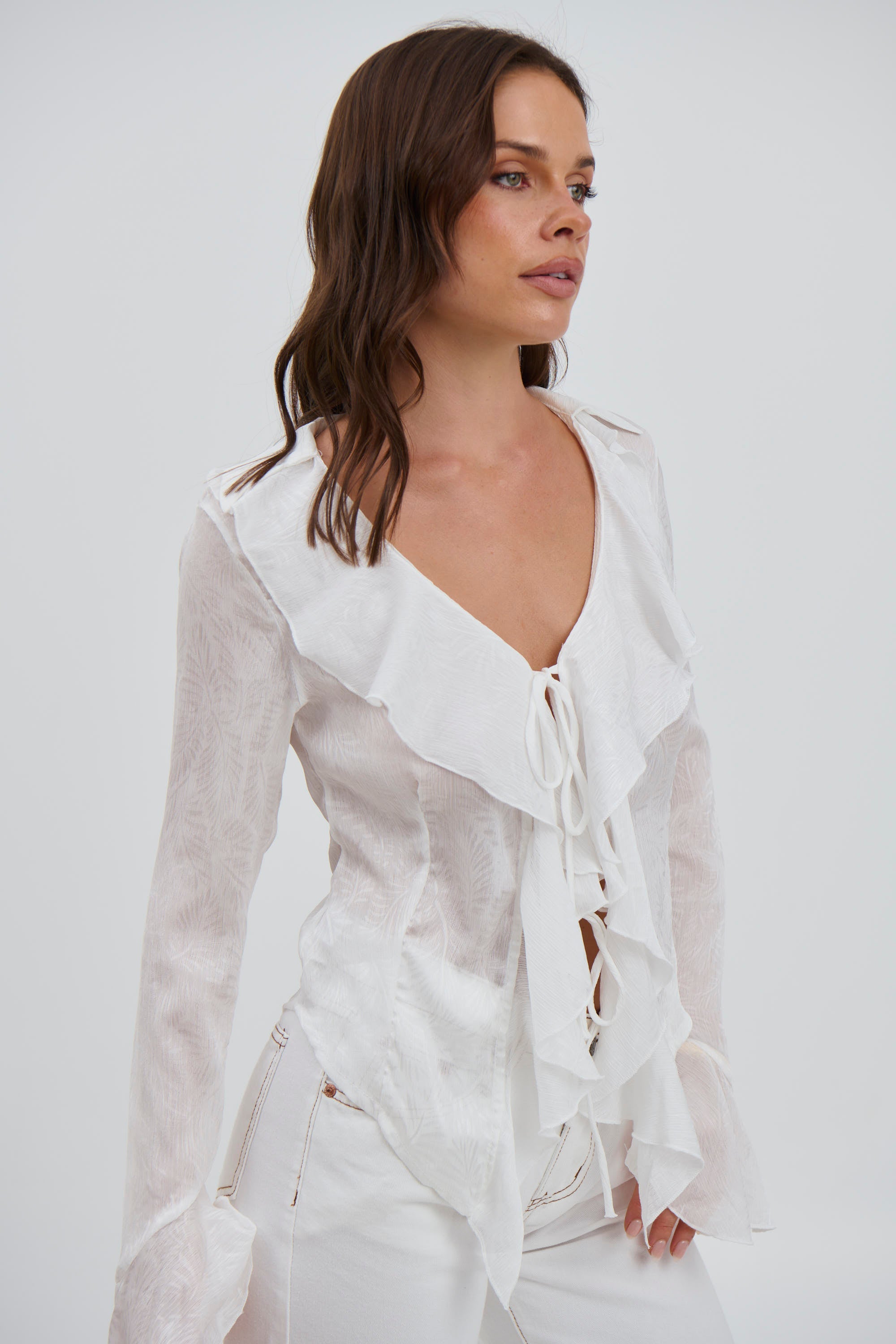 Marri Top White - FINAL SALE
